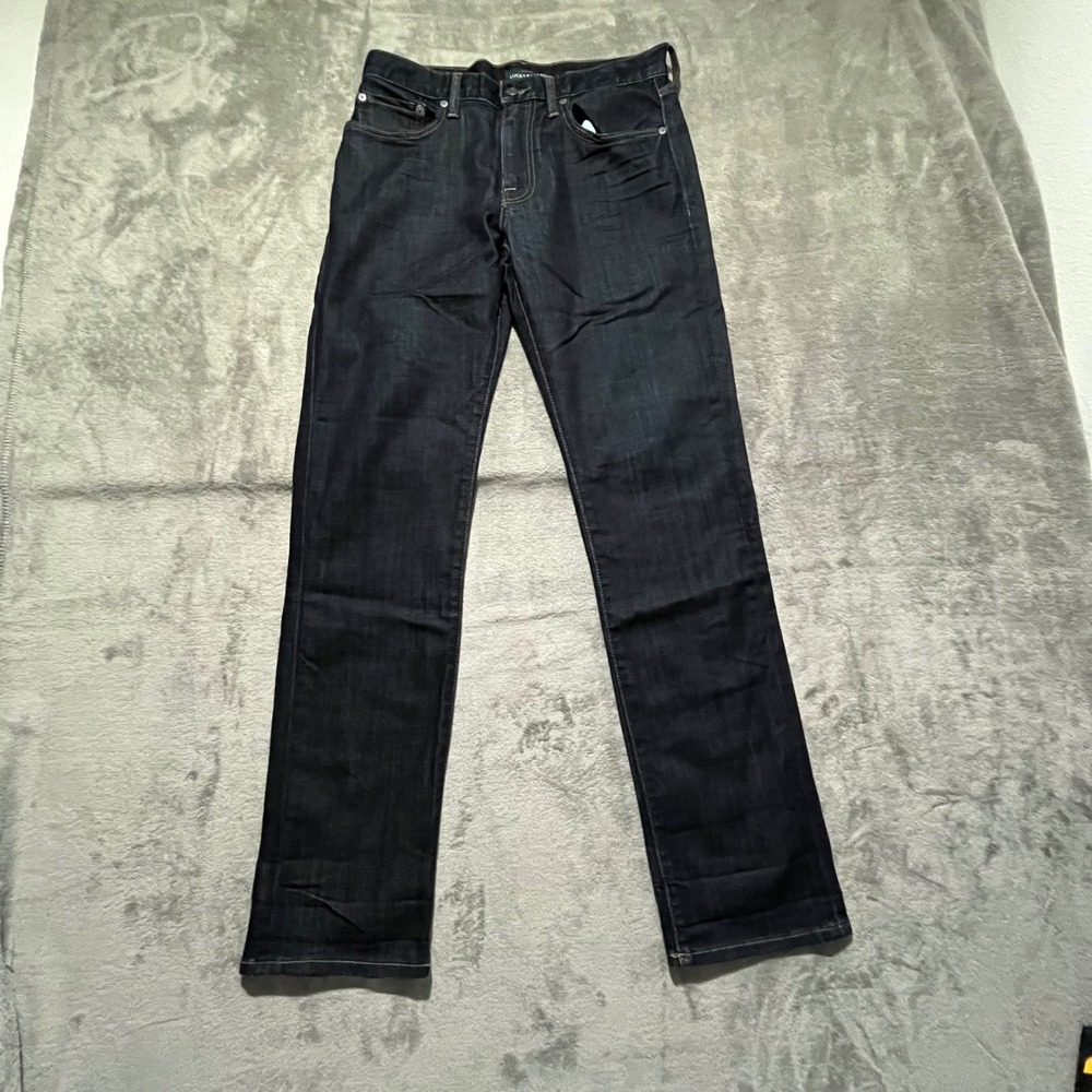 Lucky Brand 410 Athletic Slim Jeans Mens 30x32 Dark Wash Hula M549100